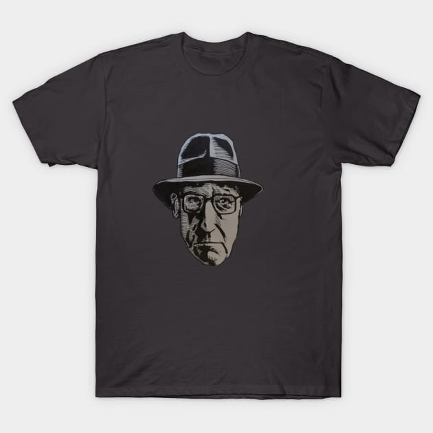 William S.Burroughs (2nd version) T-Shirt by AndersHoberg